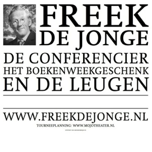 Afbeelding voor voorstelling De Conferencier, Het Boekenweekgeschenk en De Leugen