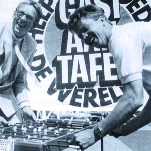 Afbeelding voor voorstelling Gast aan Tafel-voetbal